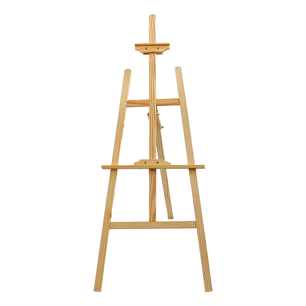 Pine Wood Easel | Artist Art Display | Painting Shop Tripod Stand | Wedding