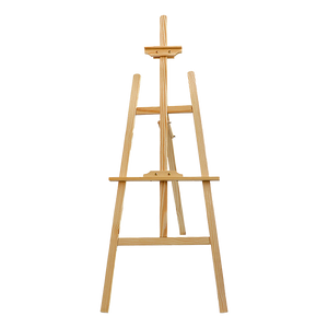 Pine Wood Easel | Artist Art Display | Painting Shop Tripod Stand | Wedding