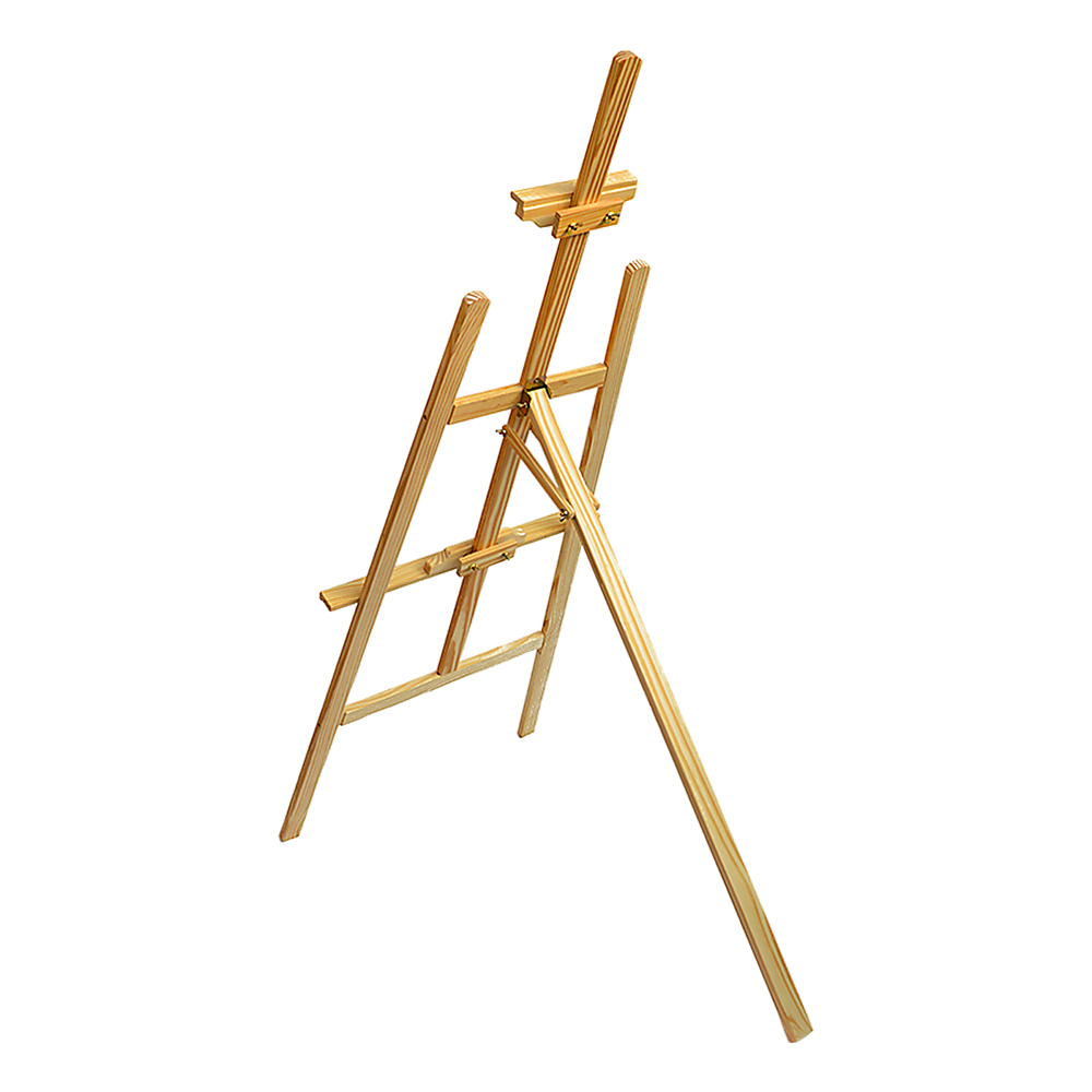 Pine Wood Easel | Artist Art Display | Painting Shop Tripod Stand | Wedding