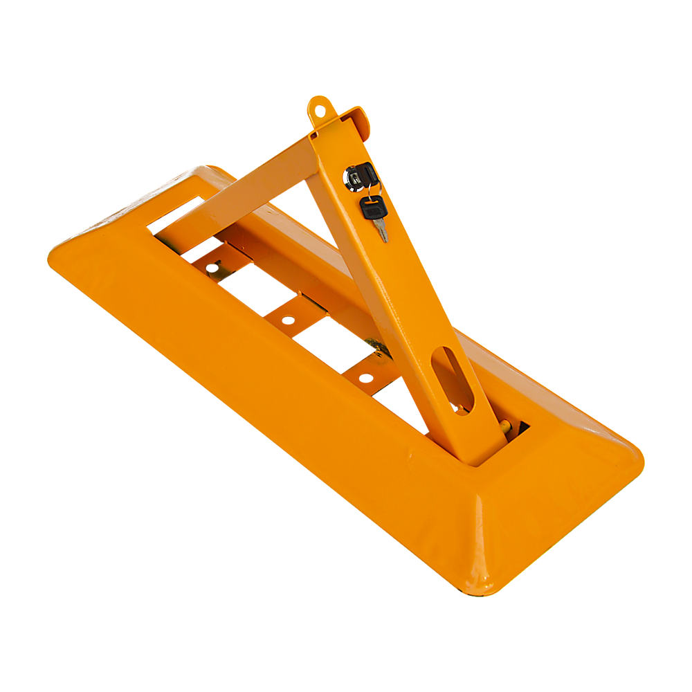 Fold Down Parking Spot Lock | Vehicle Security Safety Bollard Barrier
