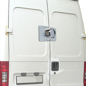 Van Door Lock with Brackets | Heavy Duty Security Hasp Padlock for Vehicles