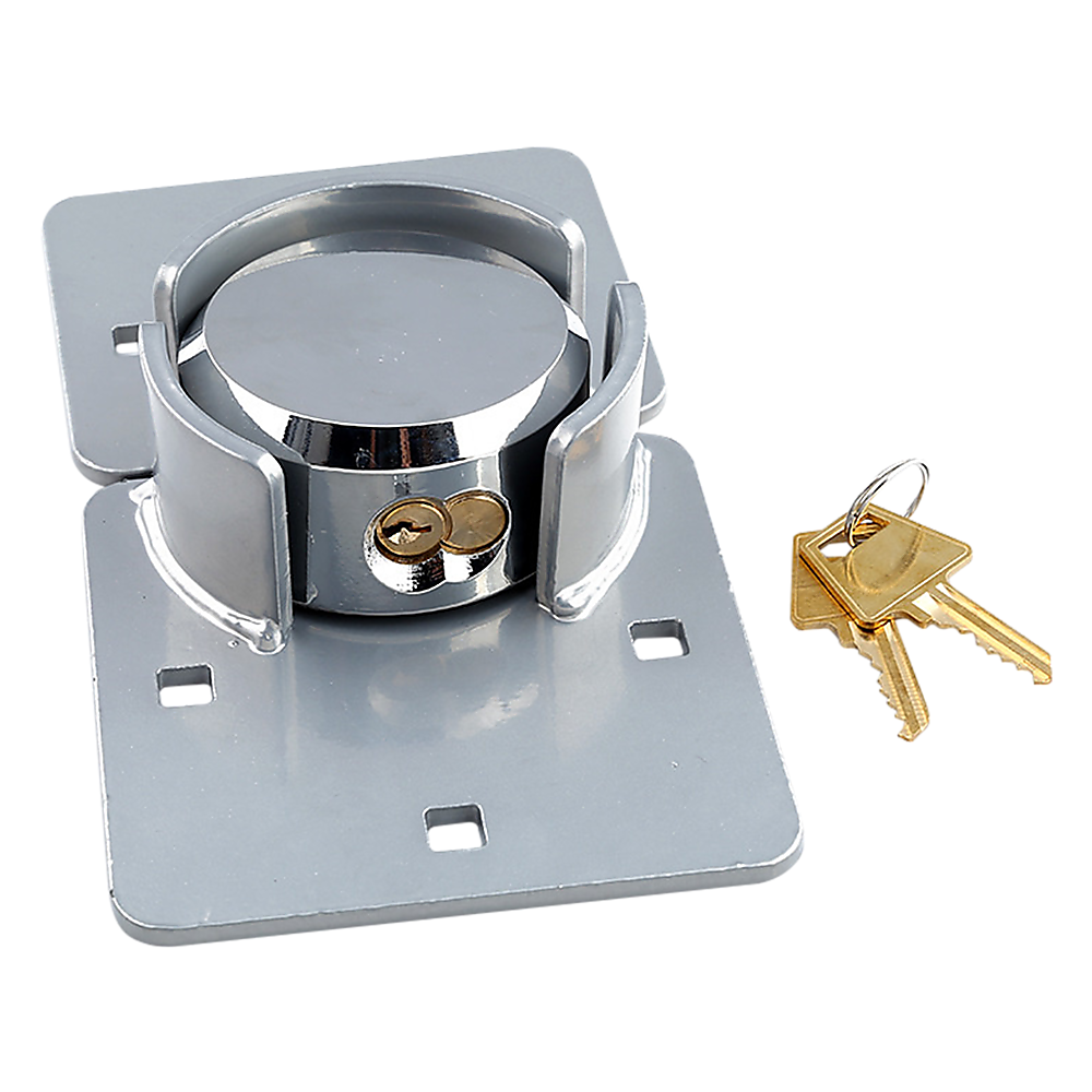 Van Door Lock with Brackets | Heavy Duty Security Hasp Padlock for Vehicles