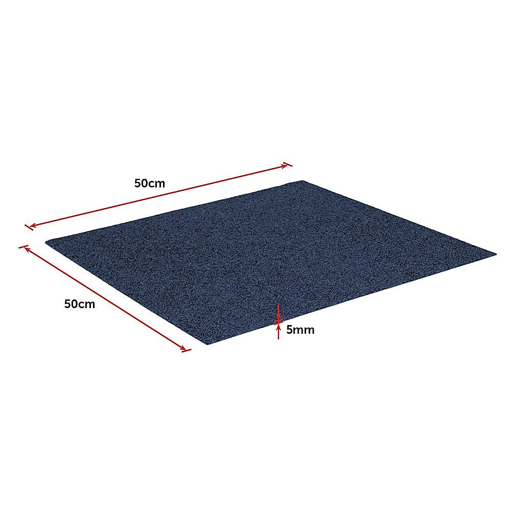 Carpet Tiles | 5m² Box | Heavy Use Flooring | Commercial Domestic Office | Blue