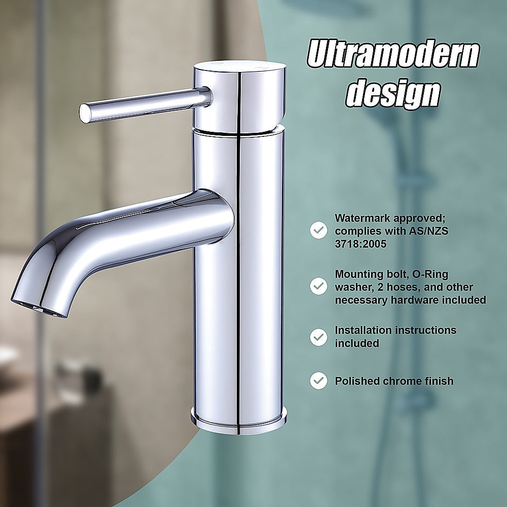 Basin Mixer Tap | Kitchen Laundry Bathroom Sink Faucet | Modern Design