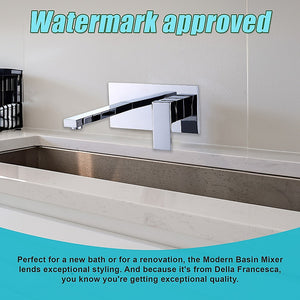 Basin Mixer Tap | Bathroom Kitchen Laundry Faucet | Chrome Finish
