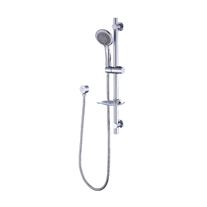 Handheld Shower Rail Set | Soap Dish Included | Modern Bathroom Accessory