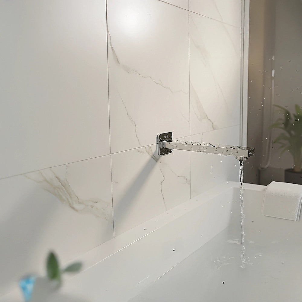 Bath Spout | 228mm | Polished Chrome Finish | Elegant Bathroom Fixture