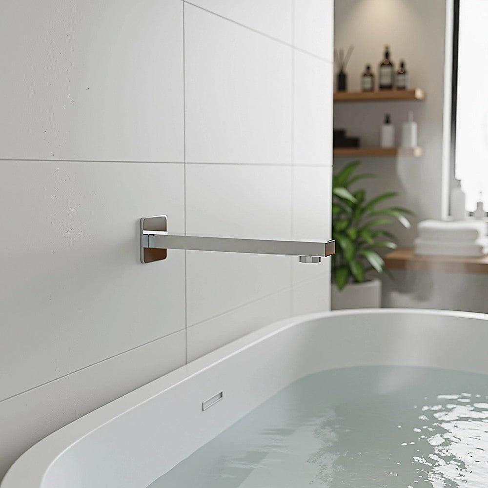 Bath Spout | 228mm | Polished Chrome Finish | Elegant Bathroom Fixture