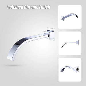 Bath Spout | 180mm | Polished Chrome Finish | Modern Bathroom Fixture