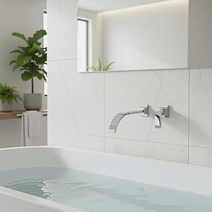 Bath Spout | 180mm | Polished Chrome Finish | Modern Bathroom Fixture
