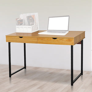 Wood Computer Desk | PC Laptop Table | Gaming Desk | Home Office Study Furniture