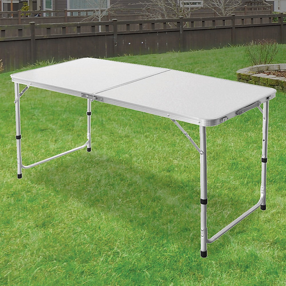 Aluminium Folding Table 120cm | Portable Indoor Outdoor Picnic Party Camping Tables