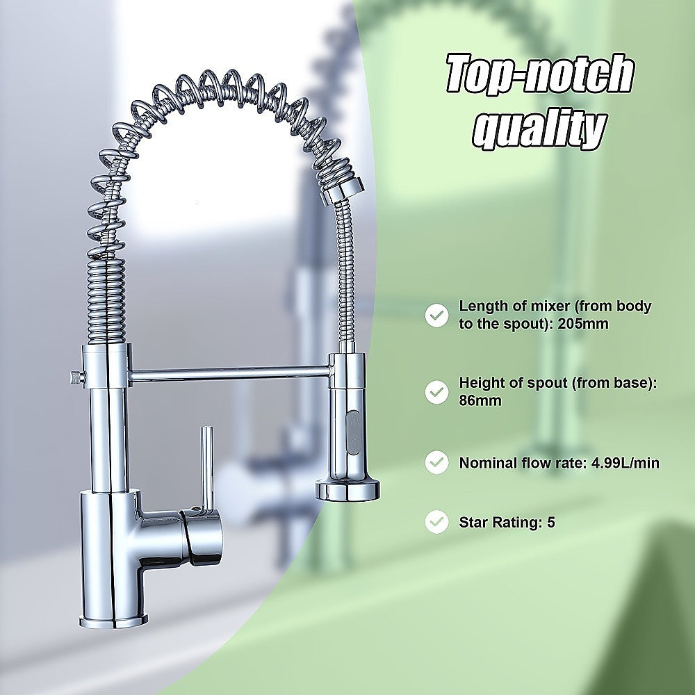 Basin Mixer Tap Faucet | Extendable | Kitchen Laundry Sink