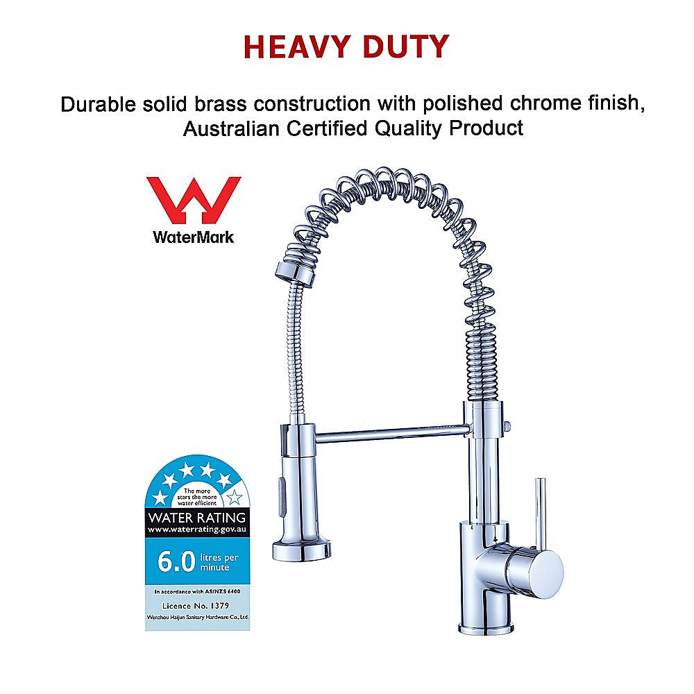 Basin Mixer Tap Faucet | Extendable | Kitchen Laundry Sink