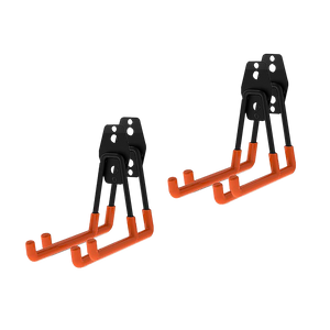 Wall Mount Garage Hooks | 12-Pack | Heavy-Duty Steel Tool Storage Organiser