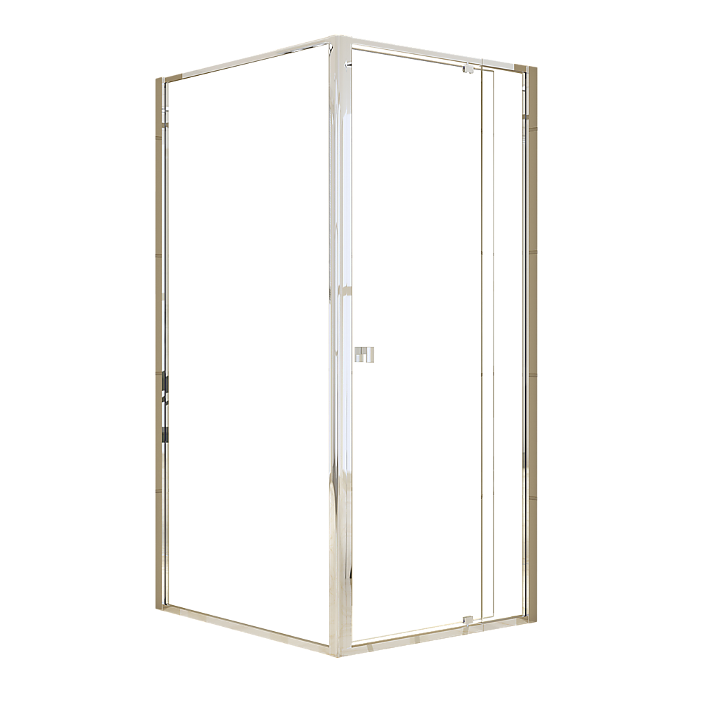 Semi Frameless Shower Screen (82-90) x 195cm & (98-101) x 195cm Side | AS/NZS Glass