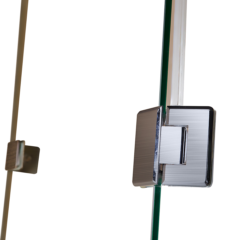 1200 x 900mm Frameless 10mm Glass Shower Screen | Della Francesca Design