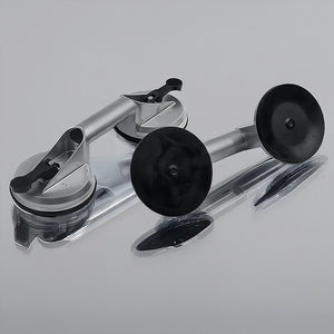 4 x Double Suction Glass Lifting Tool 70kg Vacuum Puller Lifter Aluminium