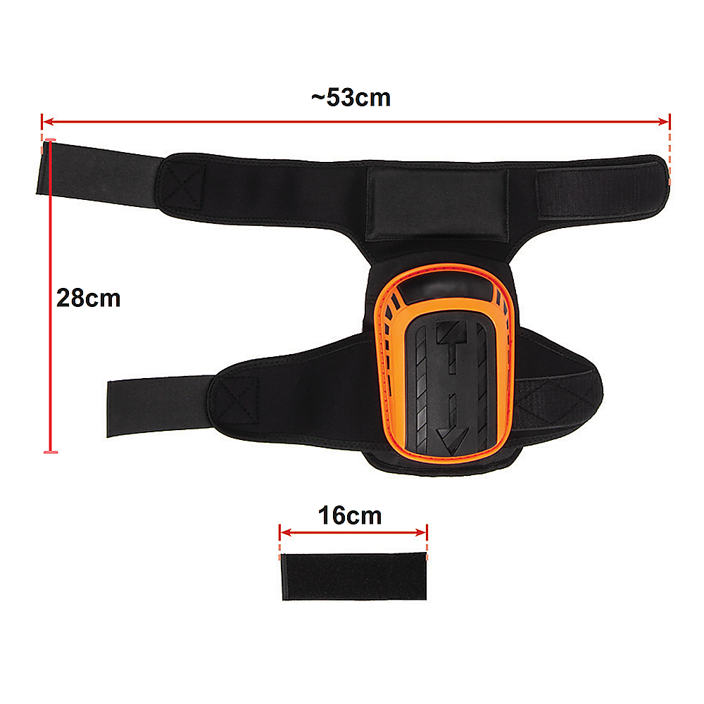 Knee Pads for Work | Construction, Gardening, Flooring & Carpentry | Heavy Duty Protection