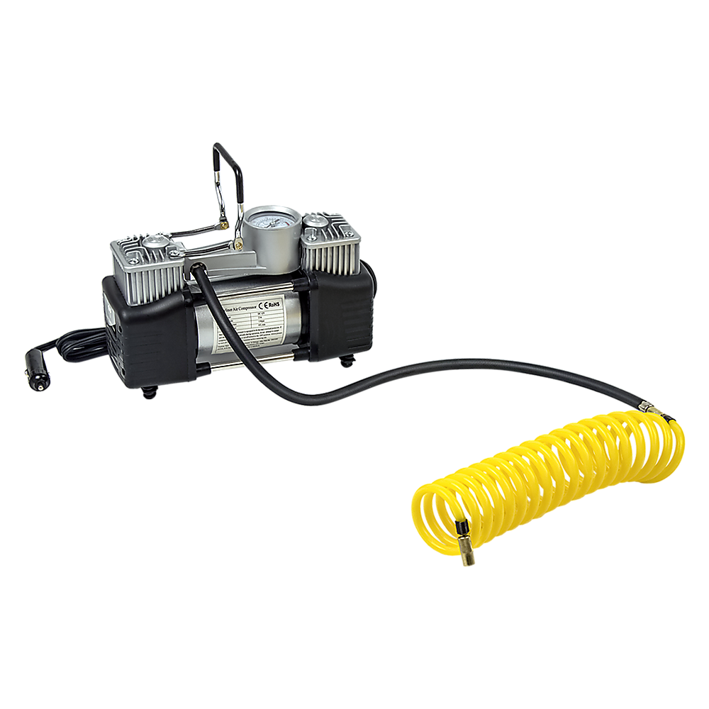 12V Car Air Compressor | 4x4 Tyre Inflator | 85L/min Portable Deflator for Off-Road
