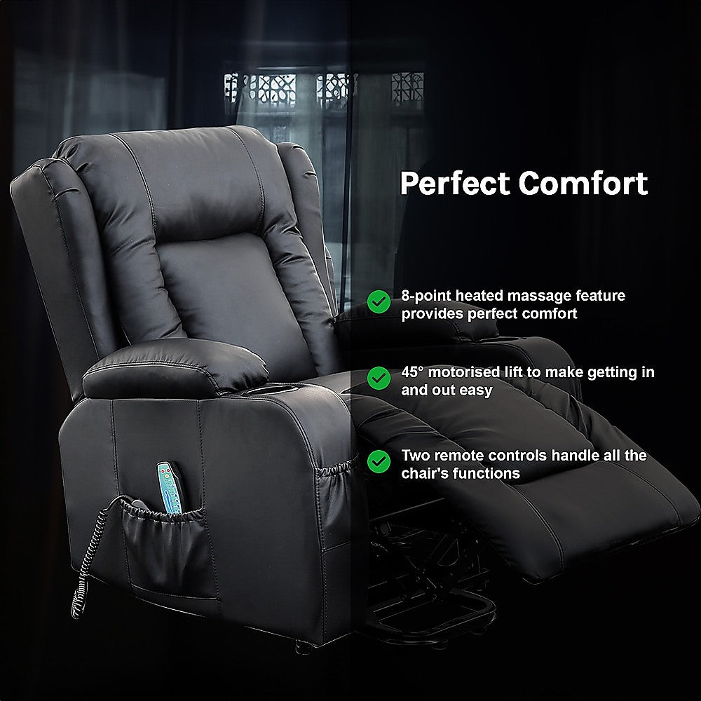 Electric Recliner Massage Chair With Inbuilt Heater