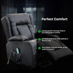 Electric Recliner Massage Chair With Inbuilt Heater