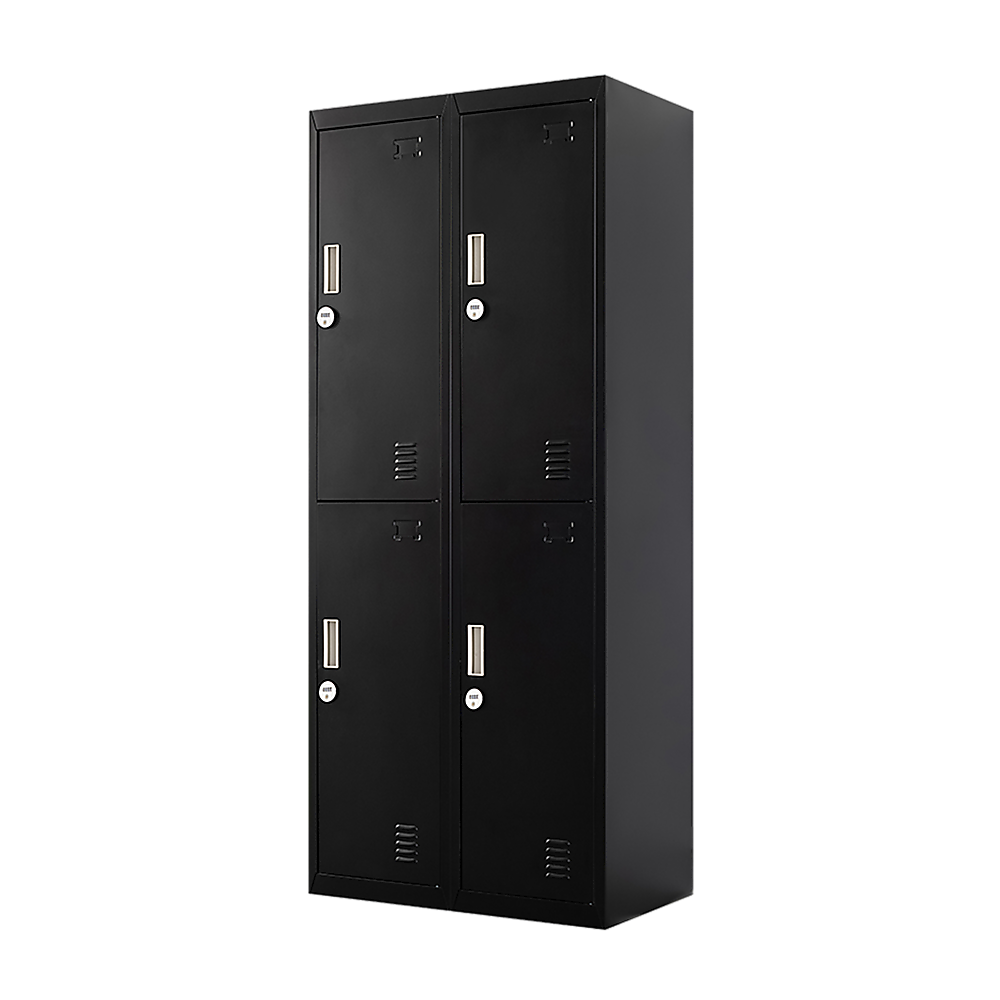 Four-Door Office, Gym, Shed Storage Locker | Durable Metal