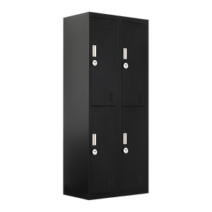Four-Door Office, Gym, Shed Storage Locker | Durable Metal