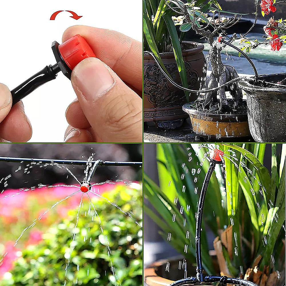 Garden Irrigation System | 50M Hose | DIY Micro Drip Plant Watering Kit