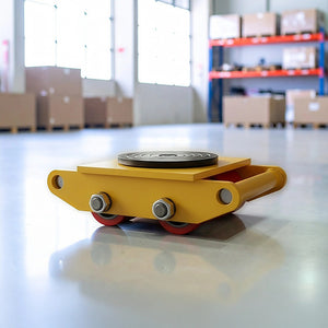 Heavy Duty Machine Dolly Skate | 6T Capacity | Roller Mover Cargo Trolley