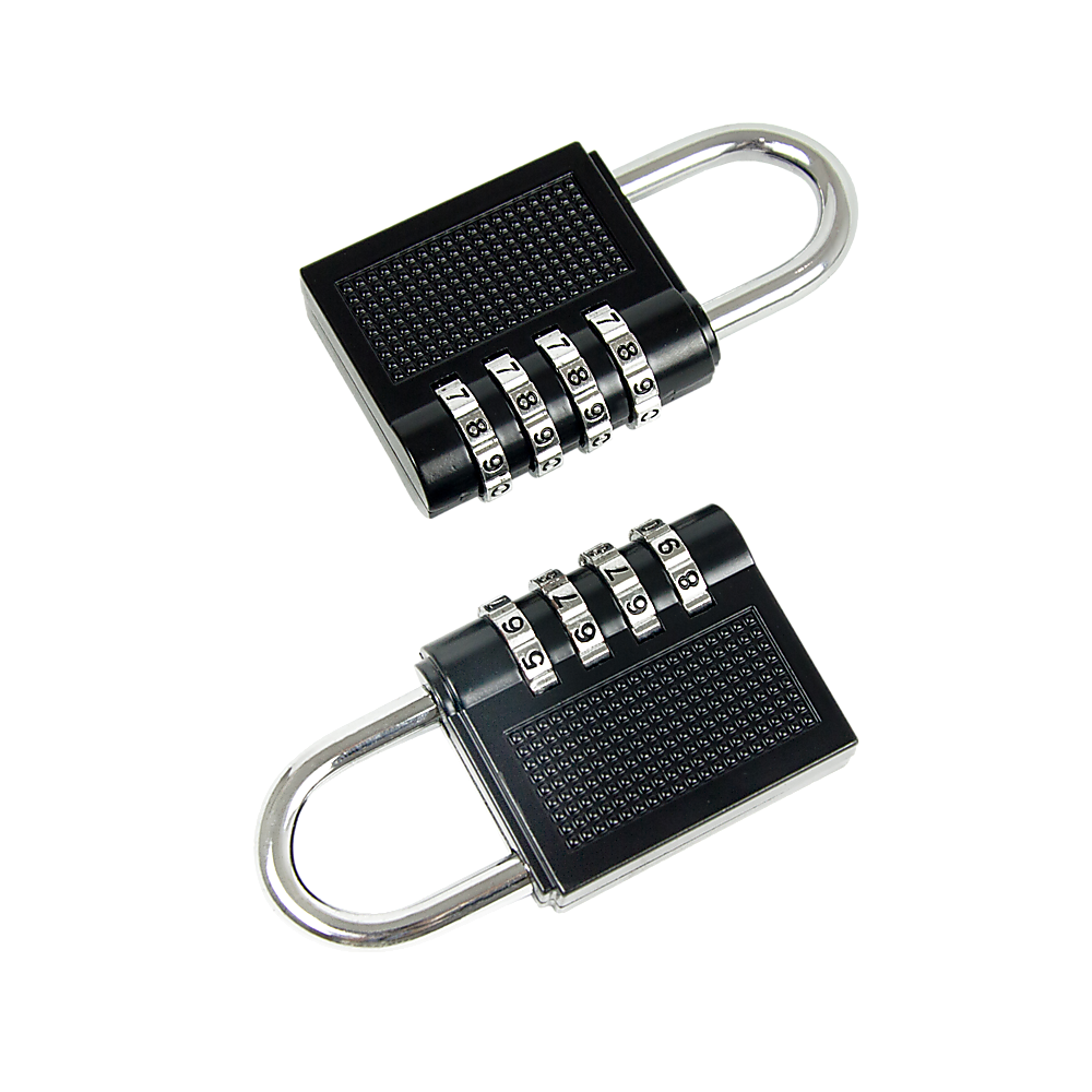 Combination Padlock | 2-Pack | 4-Digit Outdoor Weatherproof Security for School & Travel