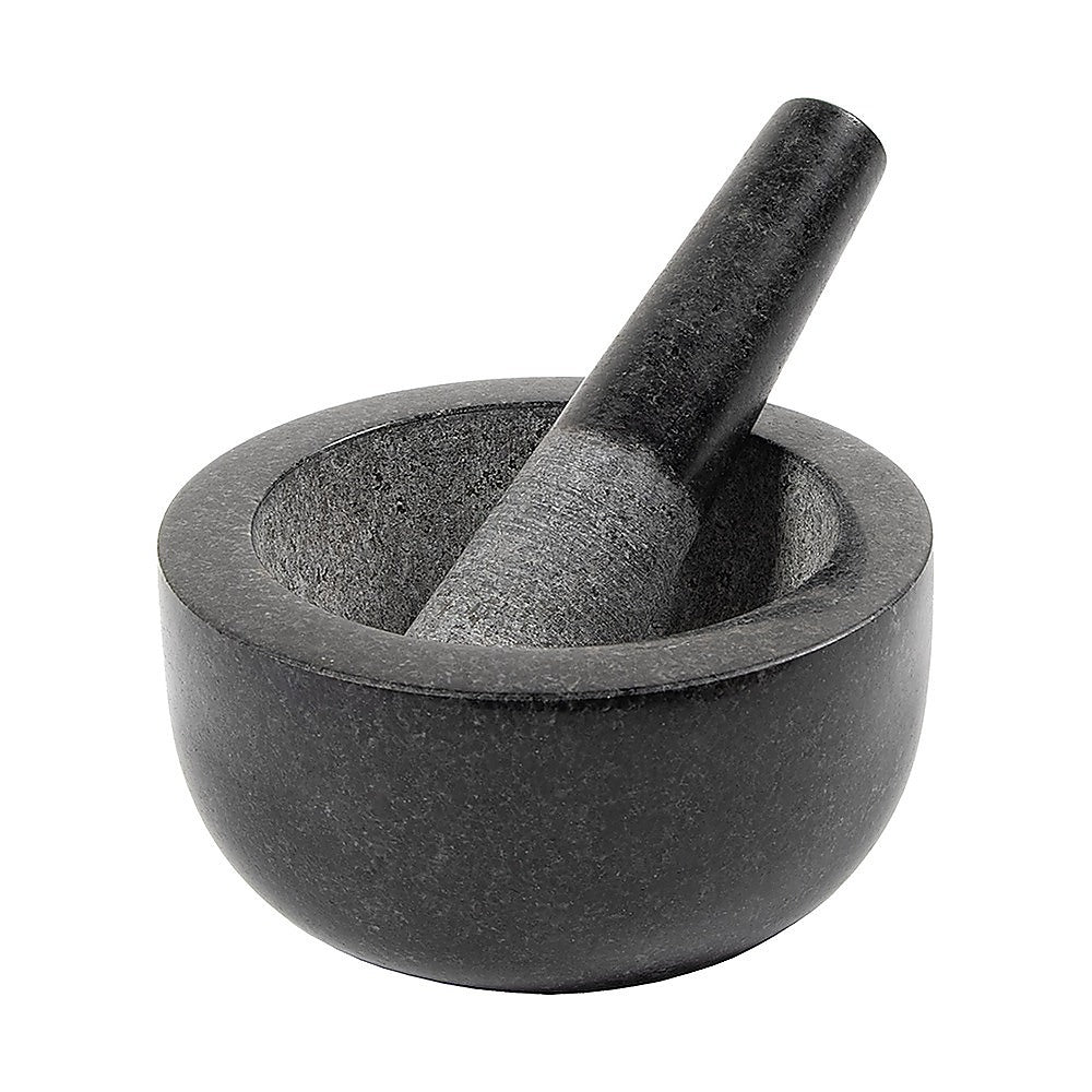 Large Pestle and Mortar Set Durable Granite Stone Spice & Herb Crusher