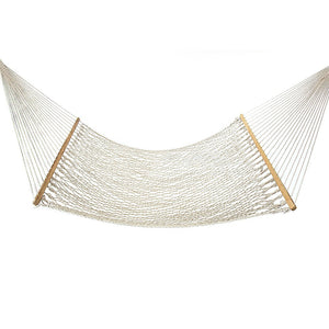 Cotton Rope Hammock | 4m | With Hanging Hardware | Traditional Style