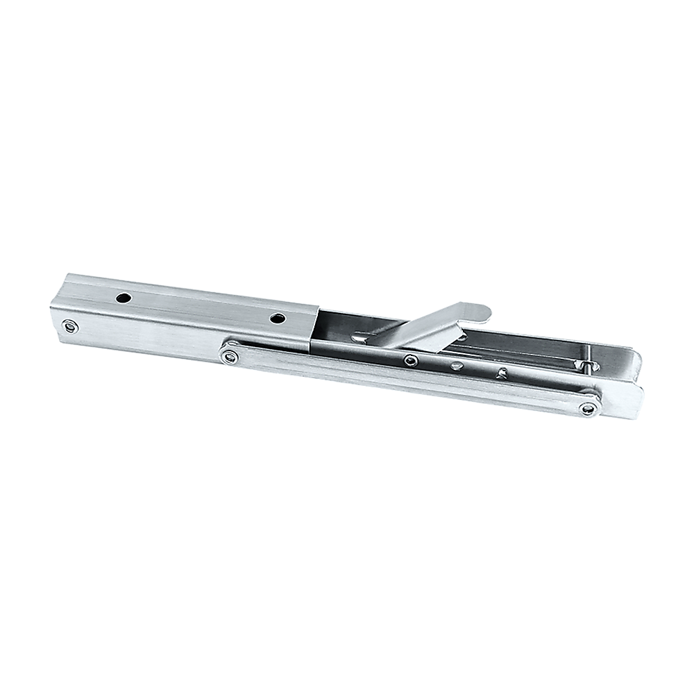 2x 10" Stainless Steel Folding Table Bracket Shelf | 50kg Load | Heavy Duty