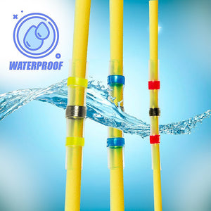 Waterproof Solder Seal Sleeve | 250-Piece | Heat Shrink Butt Wire Connectors Terminals