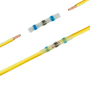 Waterproof Solder Seal Sleeve | 250-Piece | Heat Shrink Butt Wire Connectors Terminals