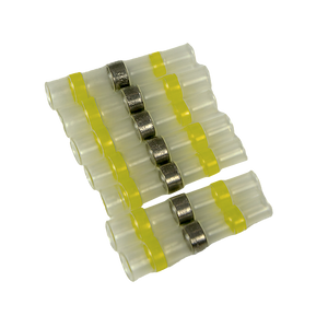 Waterproof Solder Seal Sleeve | 250-Piece | Heat Shrink Butt Wire Connectors Terminals