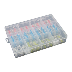 Waterproof Solder Seal Sleeve | 250-Piece | Heat Shrink Butt Wire Connectors Terminals