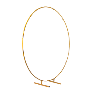 Wedding Hoop Stand | 2m Round Arch Frame | Flower Backdrop Display | Metal