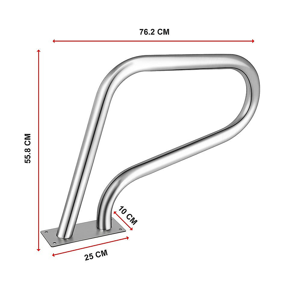 Swimming Pool Grab Rail | 76.2 x 55.8cm | Step Hand Rail with Drill Bit