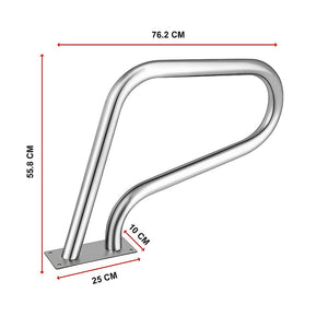 Swimming Pool Grab Rail | 76.2 x 55.8cm | Step Hand Rail with Drill Bit
