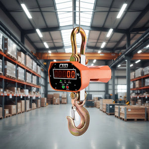 5000kg Electronic Crane Scales Industrial Hanging Digital Weight