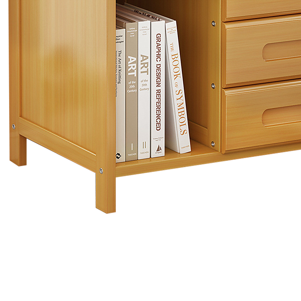 Bamboo Bedside Table Nightstand Storage | Bedroom Sofa Side Stand