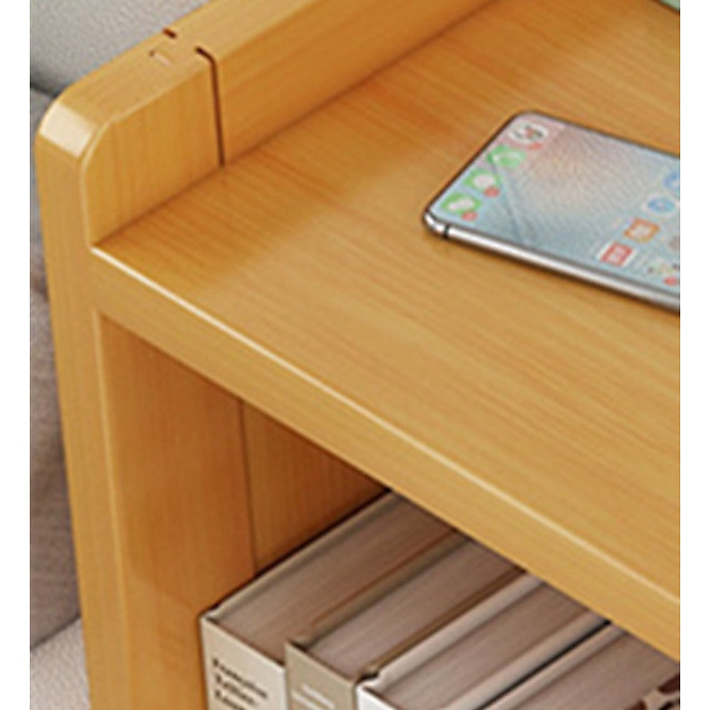 Bamboo Bedside Table With Nightstand Storage