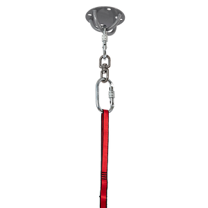 Aerial Yoga Hoop 90CM Lyra Hoop Circus Single Point Aerial Ring Set