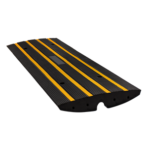 Car Driveway Curb Ramp | 10,000 KG Industrial Capacity | Heavy Duty Rubber