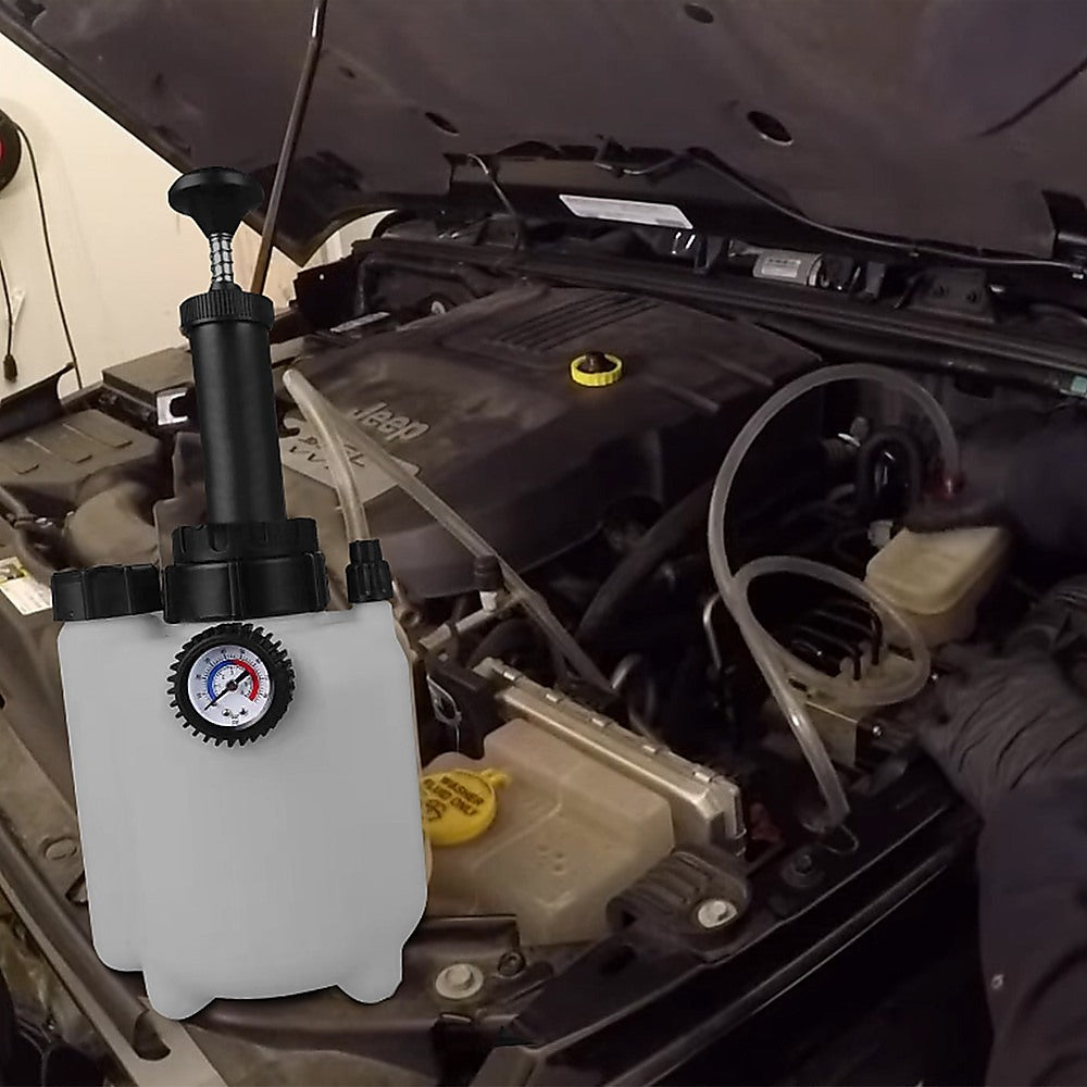 Brake & Clutch Bleeding System | 3L Pressure Fluid Bleeder | Professional Automotive Tool