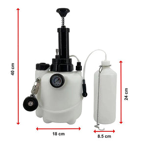 Brake & Clutch Bleeding System | 3L Pressure Fluid Bleeder | Professional Automotive Tool