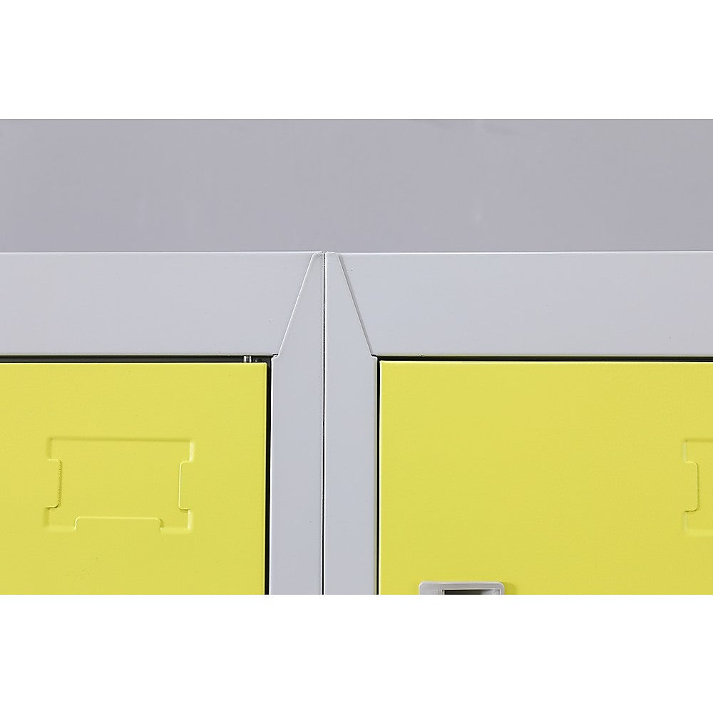 12-Door Locker for Office | Gym | Shed | School | Home Storage | 3-Digit Combination Lock