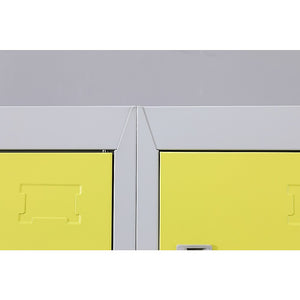 12-Door Locker for Office | Gym | Shed | School | Home Storage | 3-Digit Combination Lock